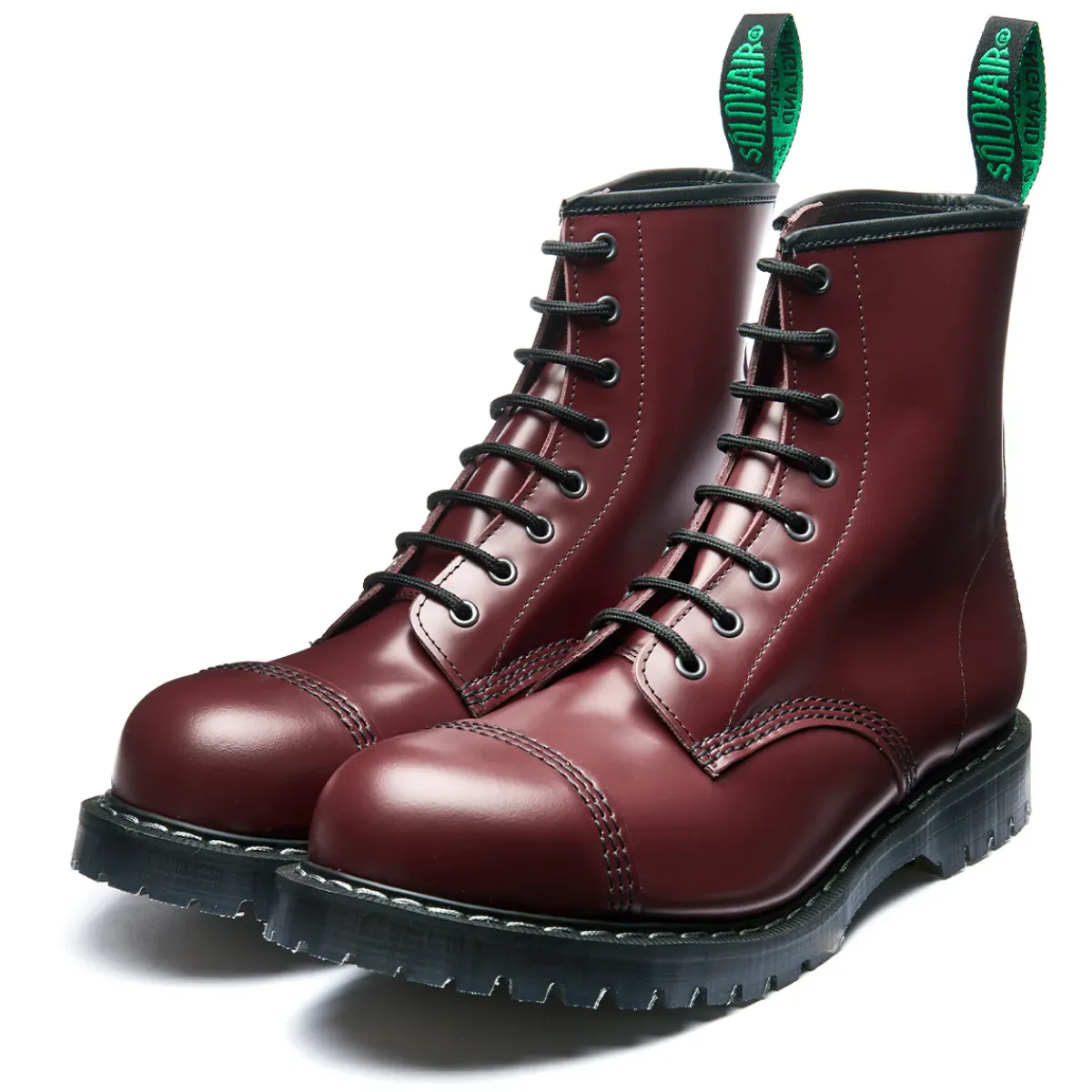NPS Solovair 8 Eye Steel Toe Derby Boot- Steel Toe Boots|Logger Boots