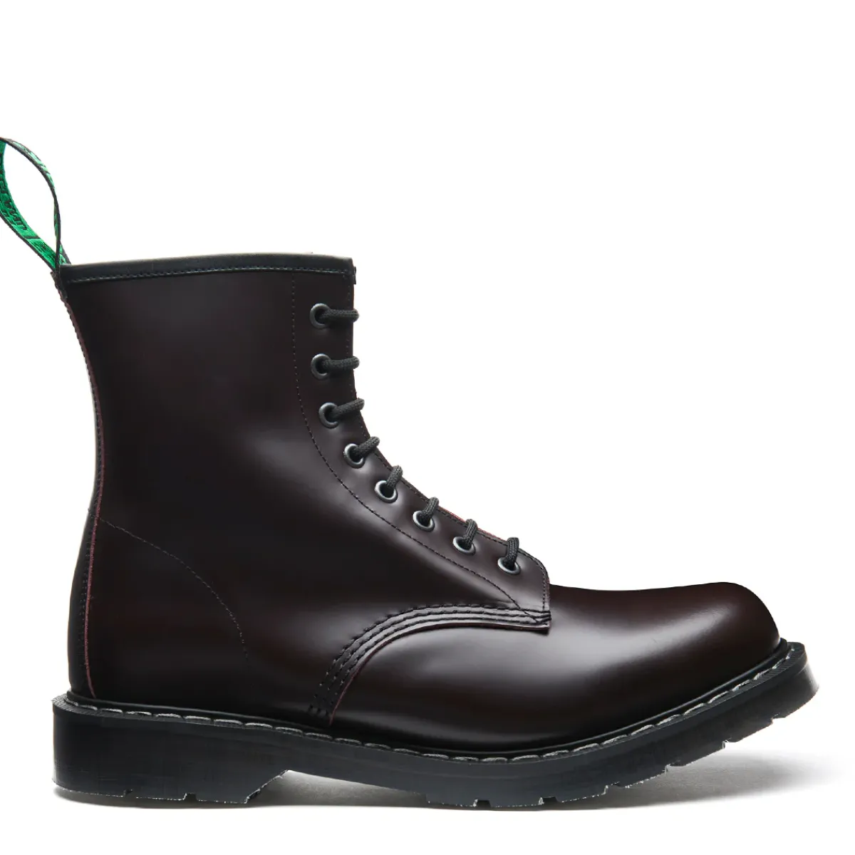 NPS Solovair Cordovan 8 Eye Derby Boot-Women Derby Boots|Logger Boots