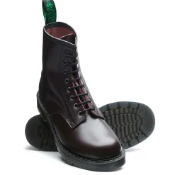 NPS Solovair Cordovan 8 Eye Derby Boot-Women Derby Boots|Logger Boots