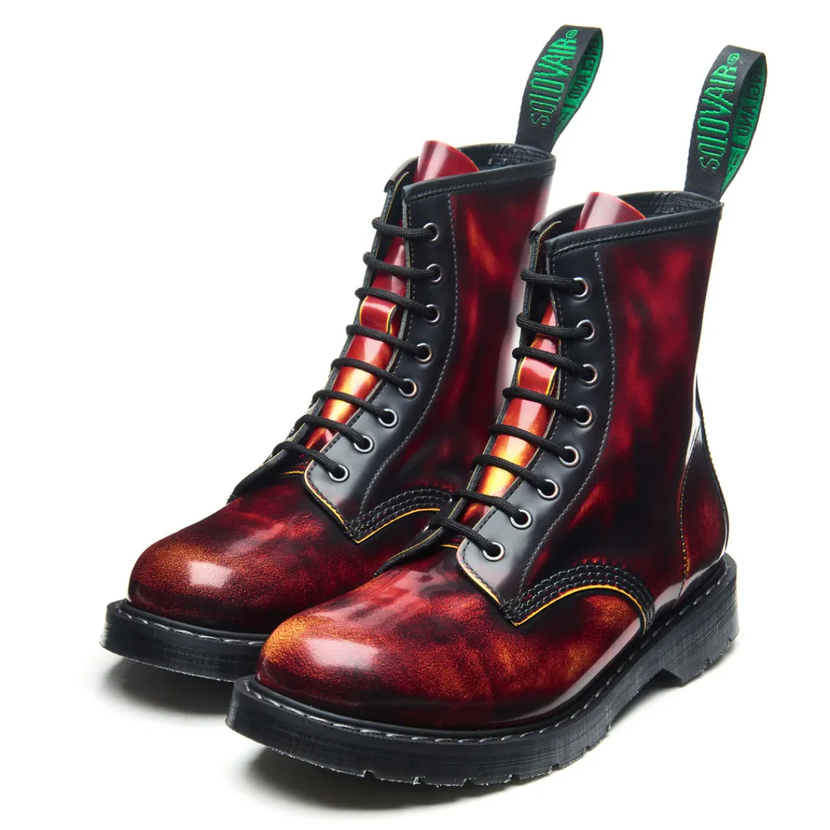 NPS Solovair 8 Eye Derby Boot-Women Derby Boots|Logger Boots