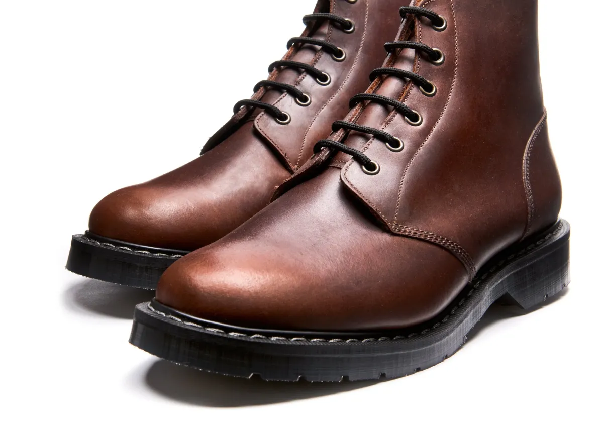 NPS Solovair Gaucho Crazy Horse 6 Eye Astronaut Boot-Women Derby Boots|Astronaut Boots