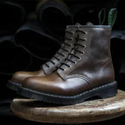 NPS Solovair Gaucho Crazy Horse 8 Eye Derby Boot-Women Derby Boots|Logger Boots
