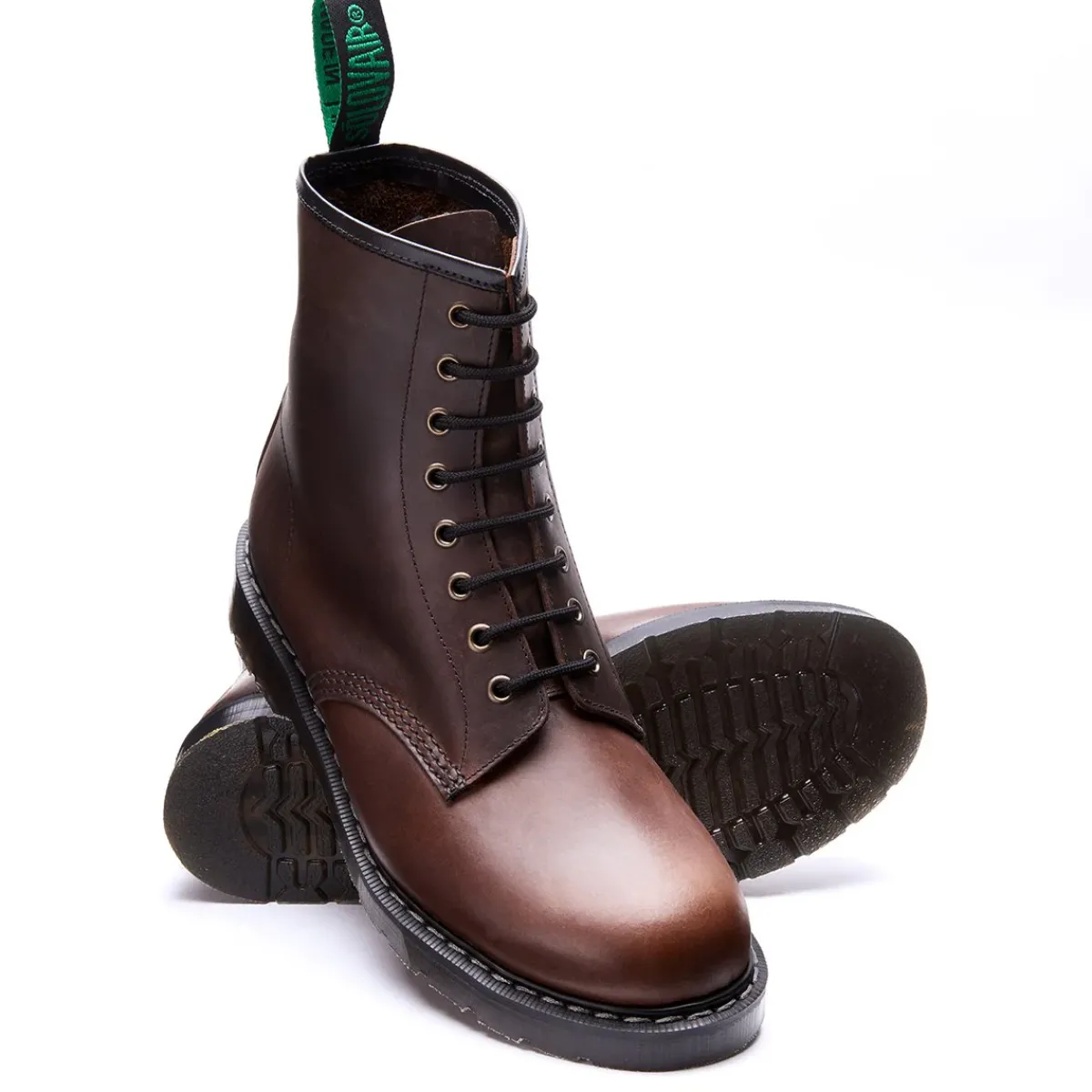 NPS Solovair Gaucho Crazy Horse 8 Eye Derby Boot-Women Derby Boots|Logger Boots