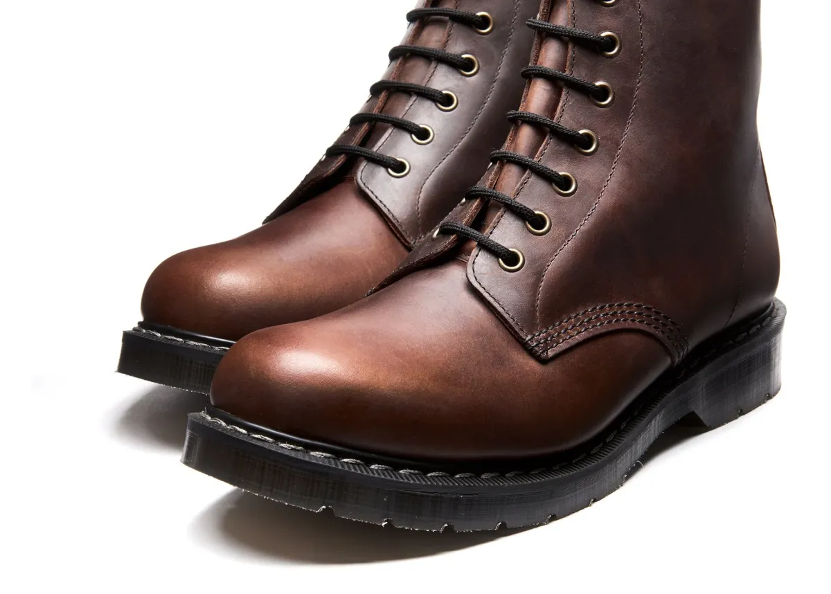 NPS Solovair Gaucho Crazy Horse 8 Eye Derby Boot-Women Derby Boots|Logger Boots