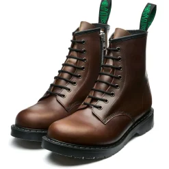 NPS Solovair Gaucho Crazy Horse 8 Eye Zip Derby Boot-Women Zip Boots|Derby Boots