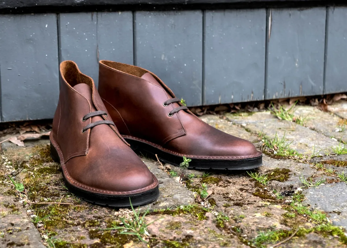 NPS Solovair Gaucho Crazy Horse Chukka Boot- Logger Boots|Chukka Boots