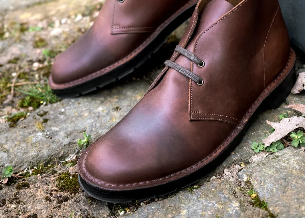 NPS Solovair Gaucho Crazy Horse Chukka Boot- Logger Boots|Chukka Boots