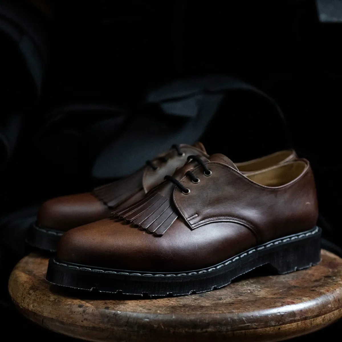 NPS Solovair Gaucho Crazy Horse Gibson Shoe & Shoe Kiltie- Bundles|Logger Boots