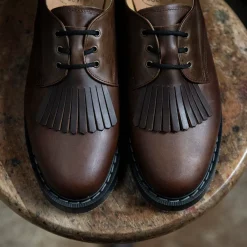 NPS Solovair Gaucho Crazy Horse Gibson Shoe & Shoe Kiltie- Bundles|Logger Boots