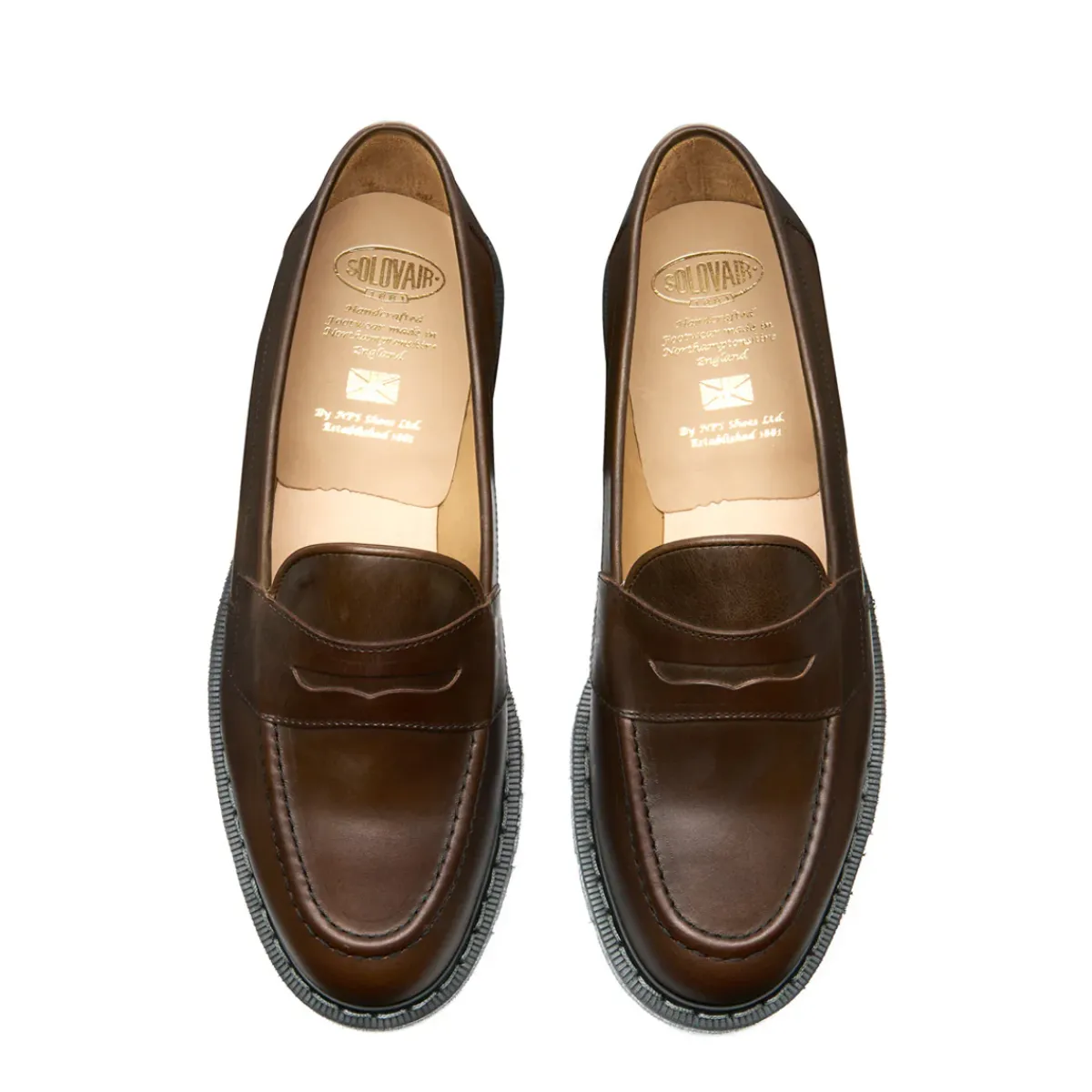 NPS Solovair Gaucho Crazy Horse Penny Loafer-Women Loafers|Loafers