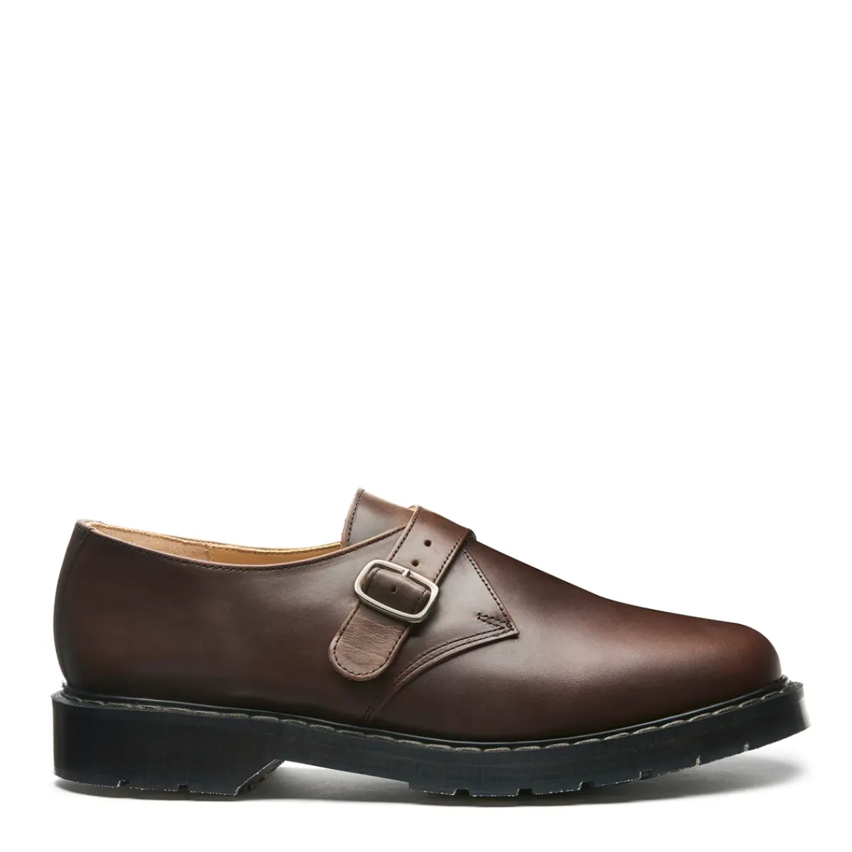 NPS Solovair Gaucho Crazy Horse Single Buckle Monk Shoe-Women Monk Shoes|Monk Shoes