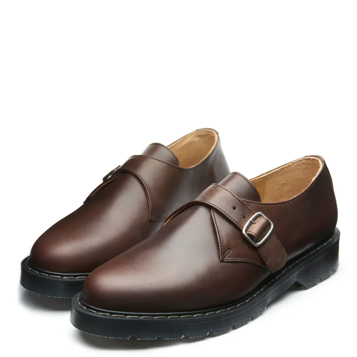 NPS Solovair Gaucho Crazy Horse Single Buckle Monk Shoe-Women Monk Shoes|Monk Shoes