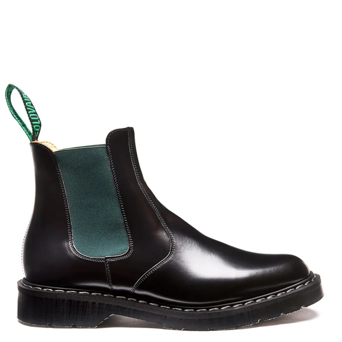 NPS Solovair Green & Black Dealer Boot-Women Dealer Boots|Logger Boots