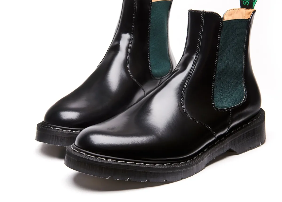 NPS Solovair Green & Black Dealer Boot-Women Dealer Boots|Logger Boots