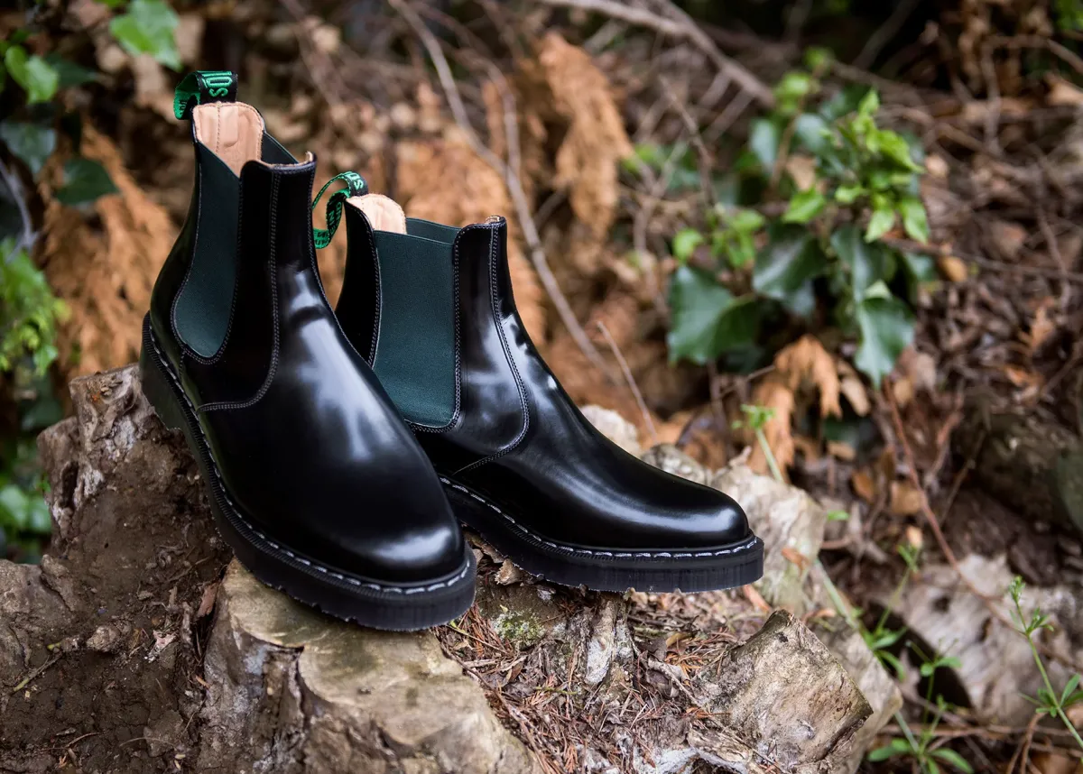 NPS Solovair Green & Black Dealer Boot-Women Dealer Boots|Logger Boots