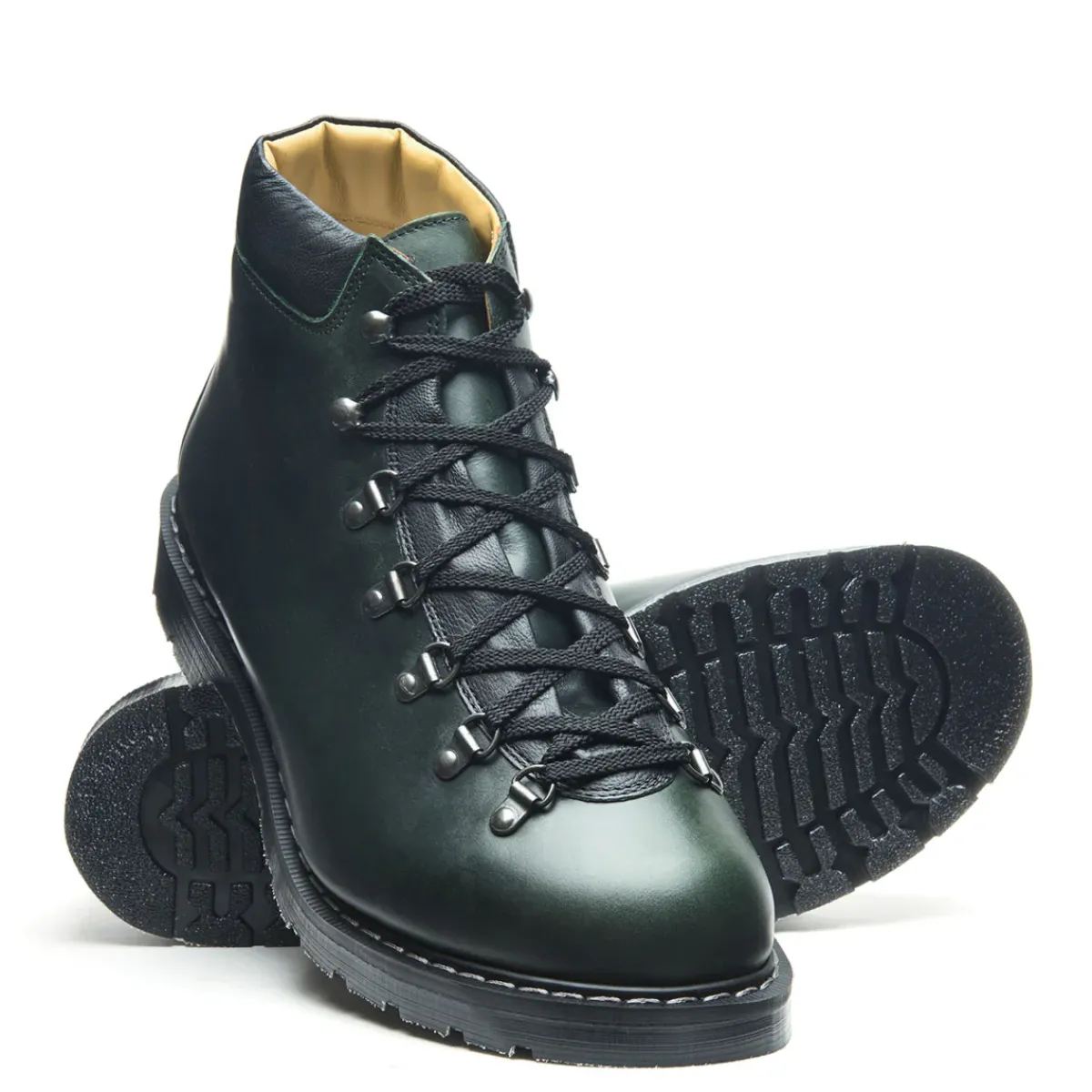 NPS Solovair Green Gaucho Urban Hiker-Women Hiker Boots|Logger Boots
