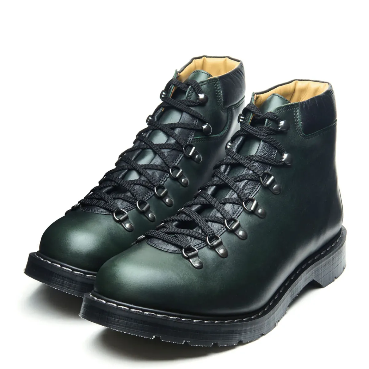 NPS Solovair Green Gaucho Urban Hiker-Women Hiker Boots|Logger Boots