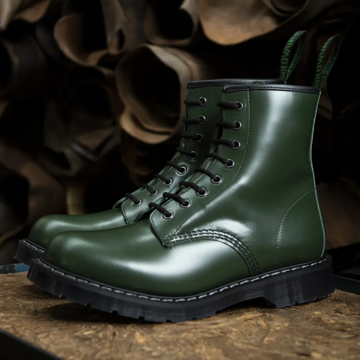 NPS Solovair 8 Eye Derby Boot-Women Derby Boots|Logger Boots