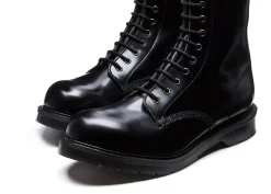 NPS Solovair 'Highlander'' 11 Eye Steel Toe Derby Boot- Steel Toe Boots|Logger Boots