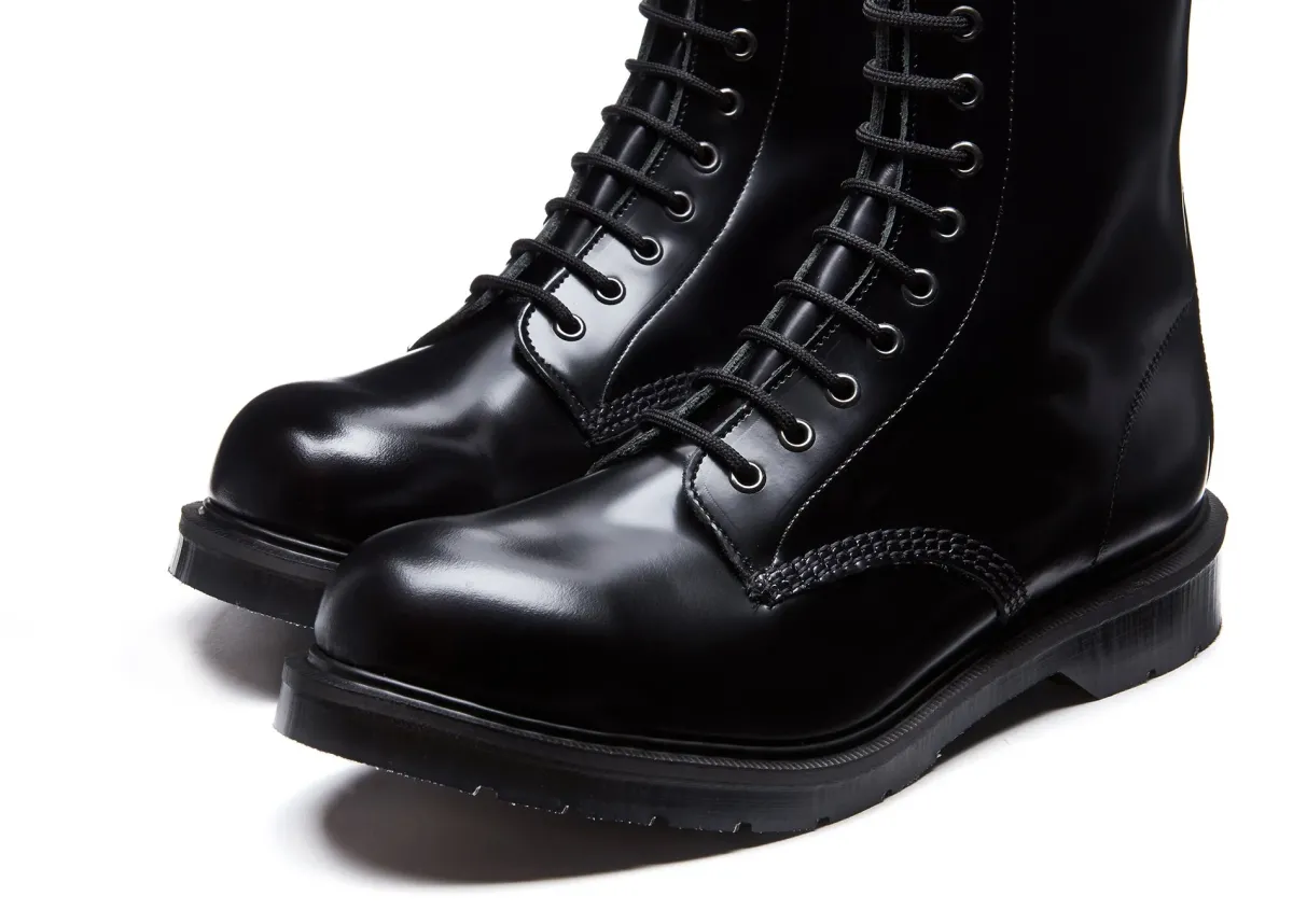 NPS Solovair 'Highlander'' 11 Eye Steel Toe Derby Boot- Steel Toe Boots|Logger Boots