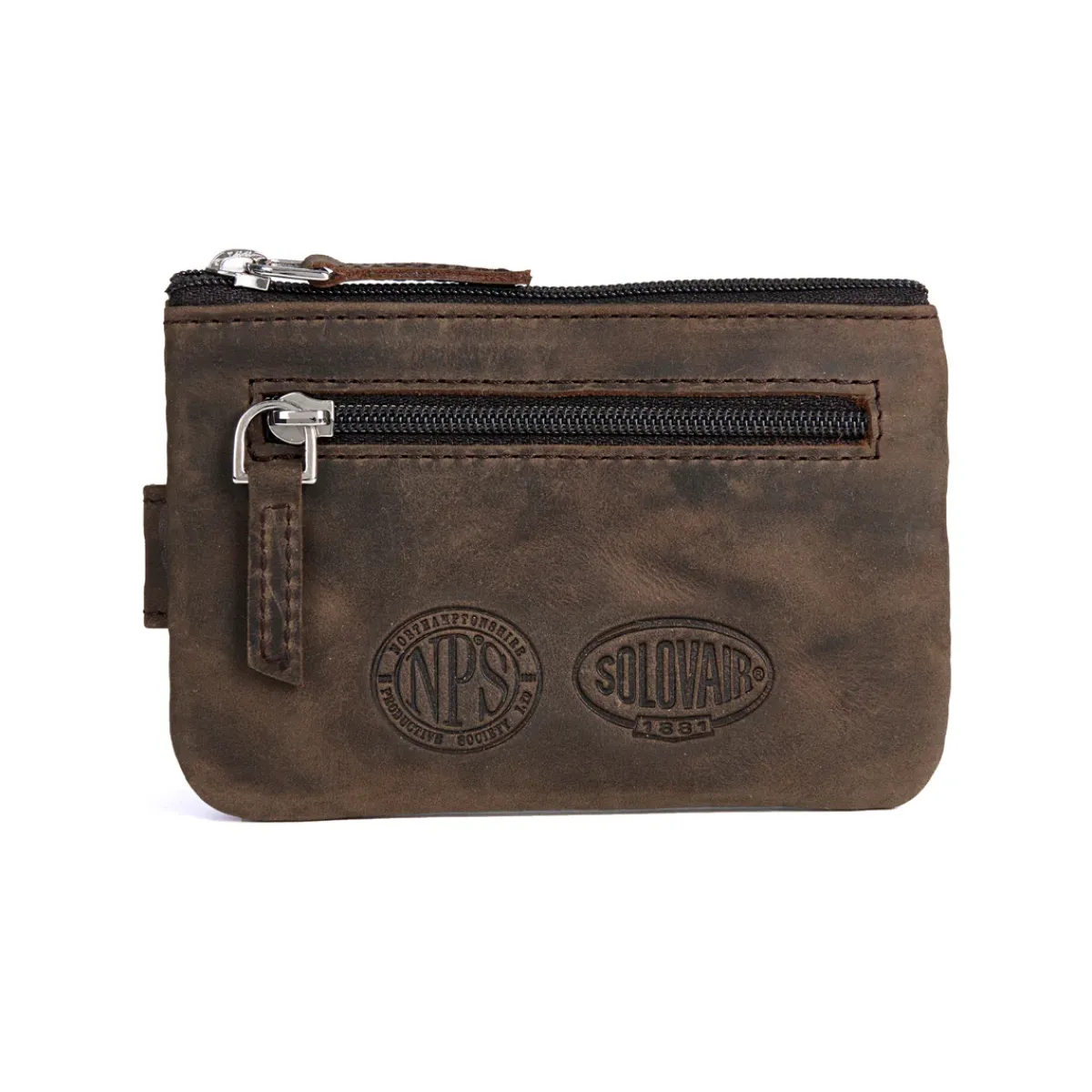 NPS Solovair Leather Key & Coin Wallet- Wallets|Leather Goods