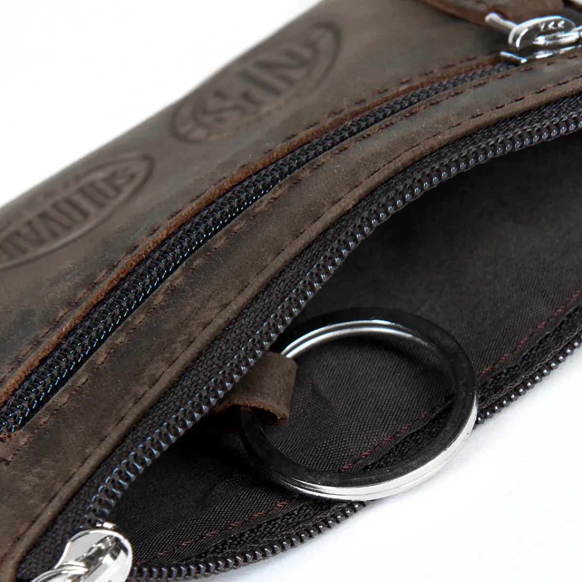 NPS Solovair Leather Key & Coin Wallet- Wallets|Leather Goods