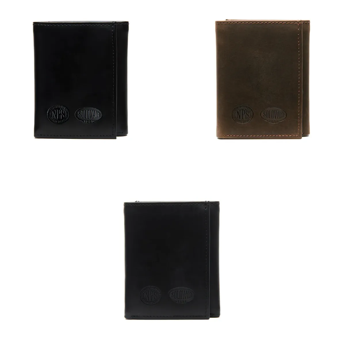 NPS Solovair Leather Tri Fold Wallet- Leather Goods|Wallets