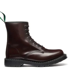 NPS Solovair Merlot Rub-Off 8 Eye Derby Boot- Logger Boots|Derby Boots