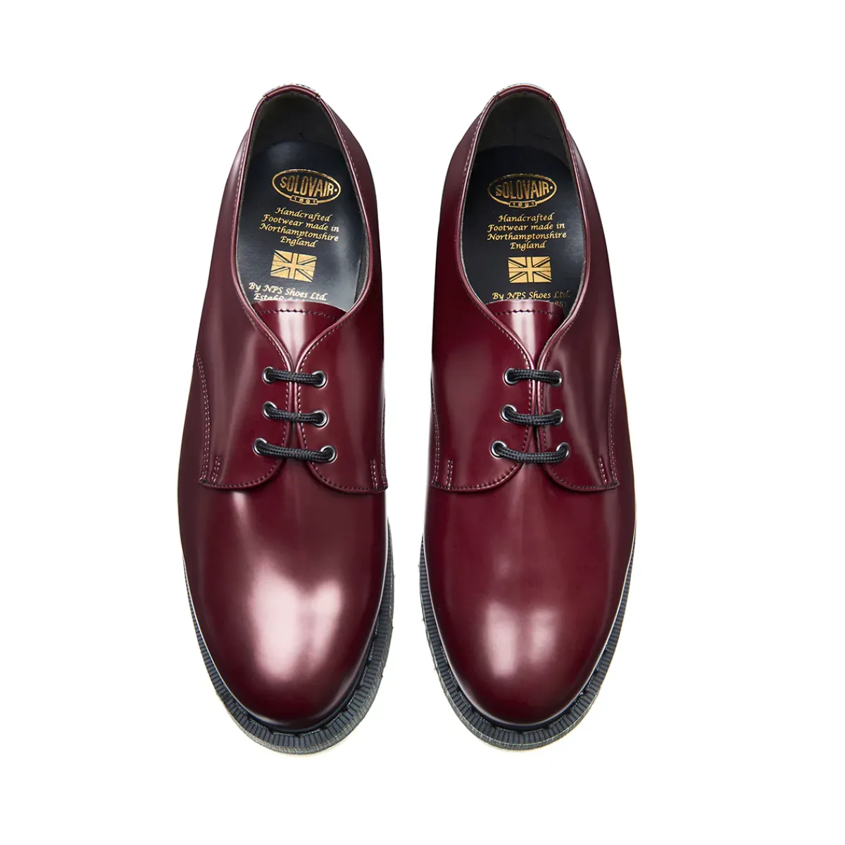 NPS Solovair Hi-Shine Gibson Shoe-Women Gibson Shoes|Vegan Shoes