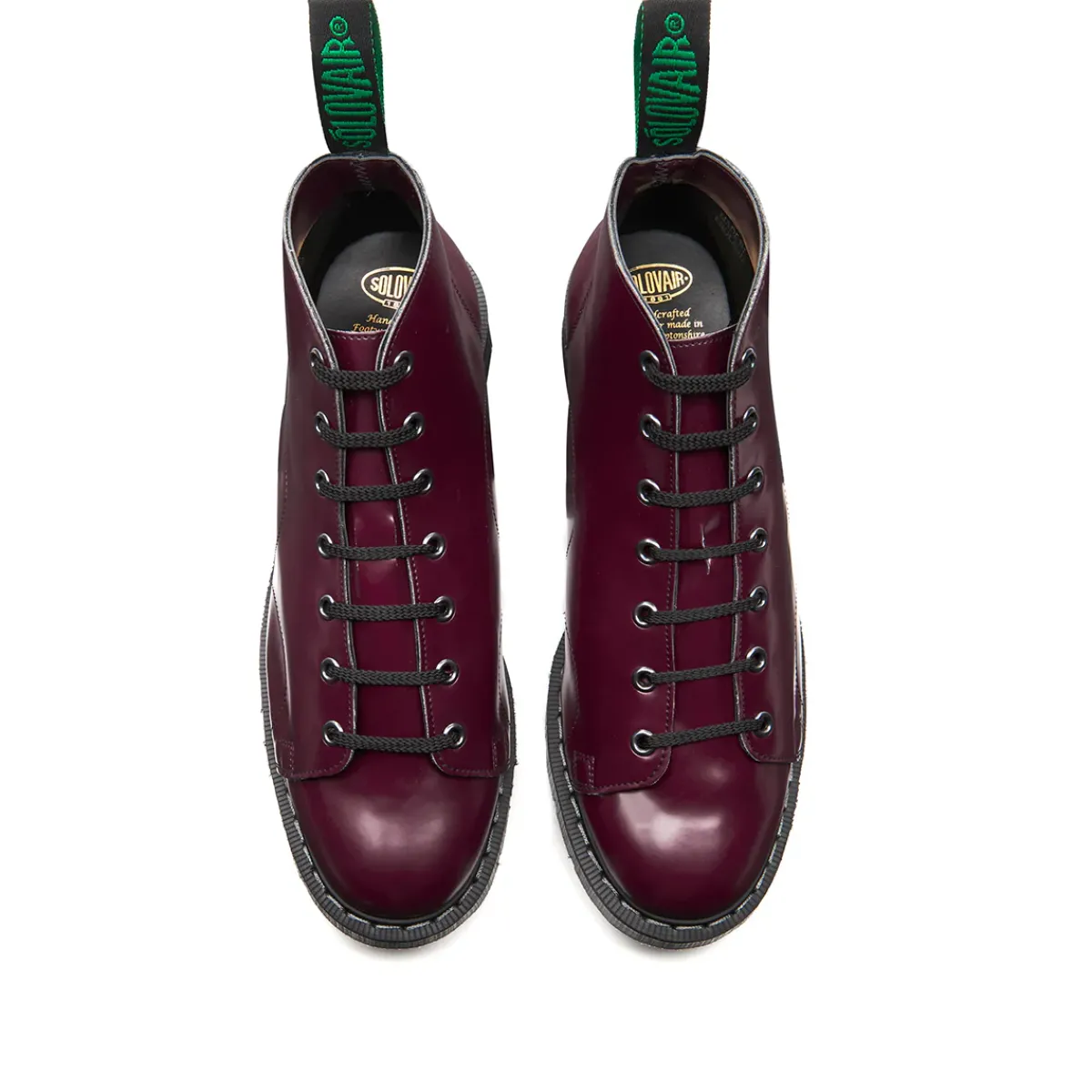 NPS Solovair Hi-Shine Monkey Boot-Women Monkey Boots|Vegan Boots