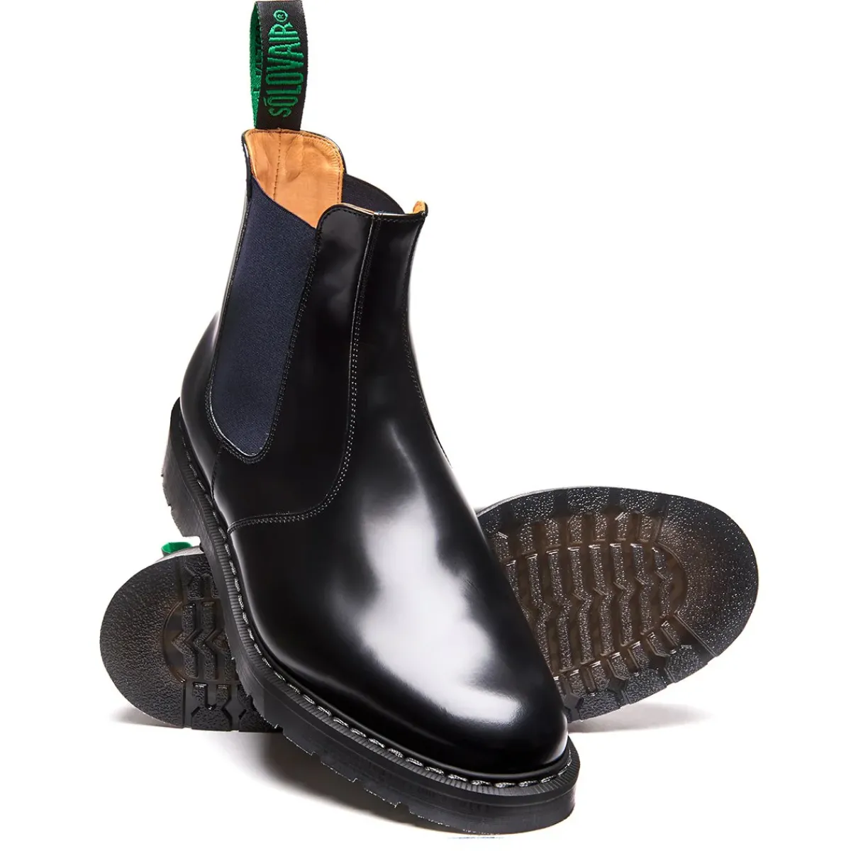 NPS Solovair Navy Blue & Black Dealer Boot-Women Dealer Boots|Dealer Boots