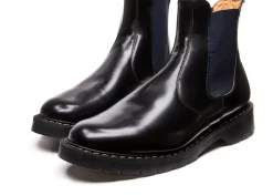 NPS Solovair Navy Blue & Black Dealer Boot-Women Dealer Boots|Dealer Boots