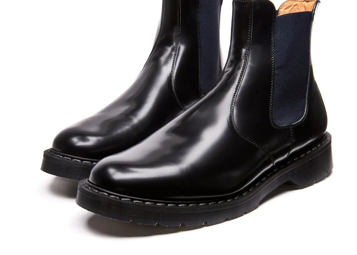 NPS Solovair Navy Blue & Black Dealer Boot-Women Dealer Boots|Dealer Boots