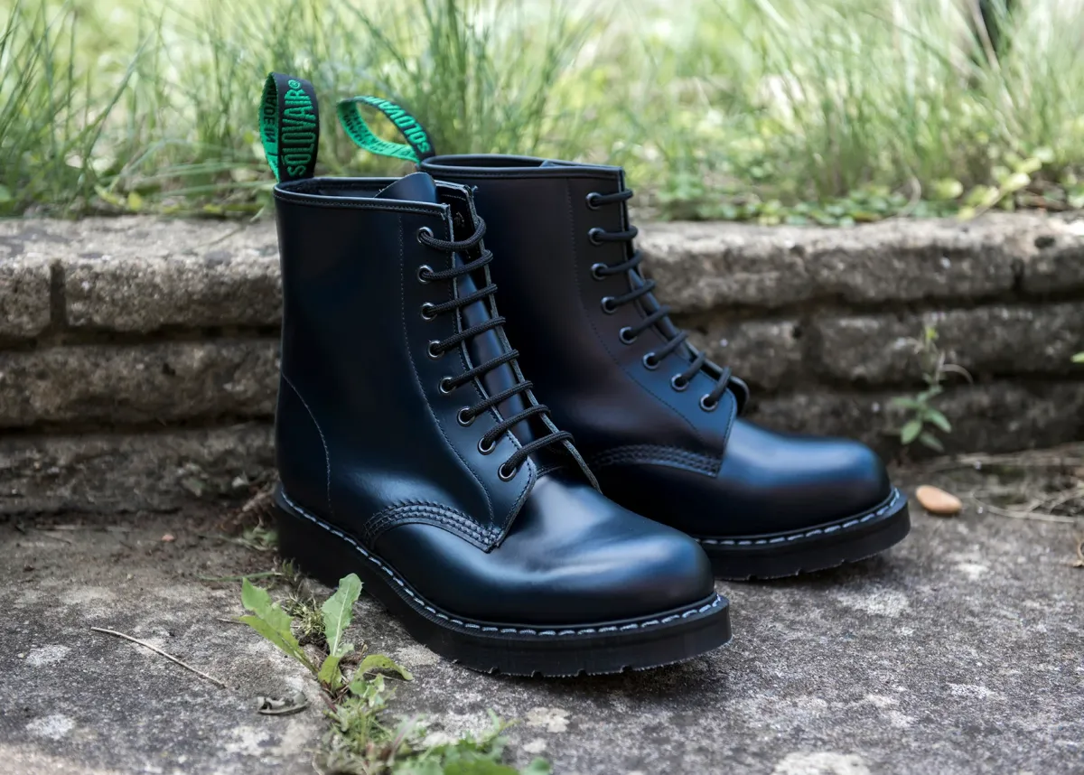 NPS Solovair 8 Eye Derby Boot-Women Derby Boots|Logger Boots