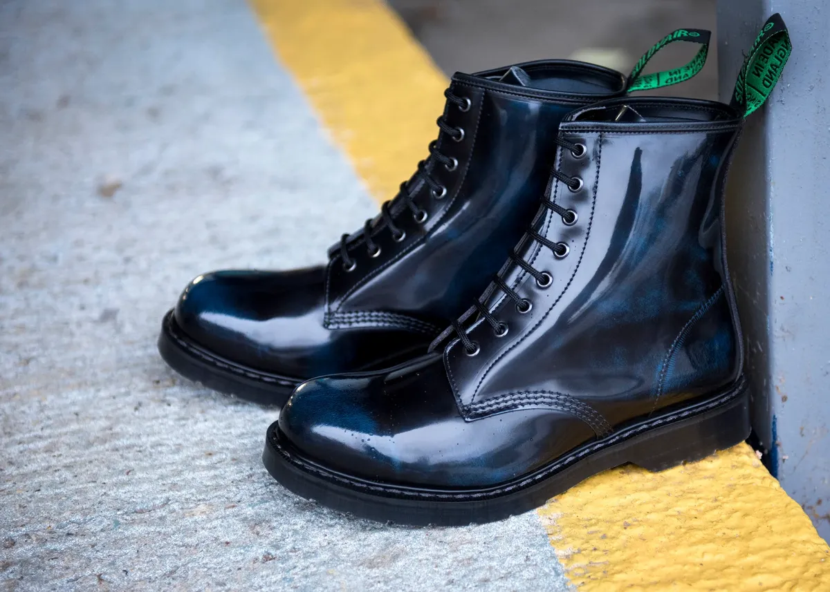 NPS Solovair 8 Eye Derby Boot-Women Derby Boots|Logger Boots