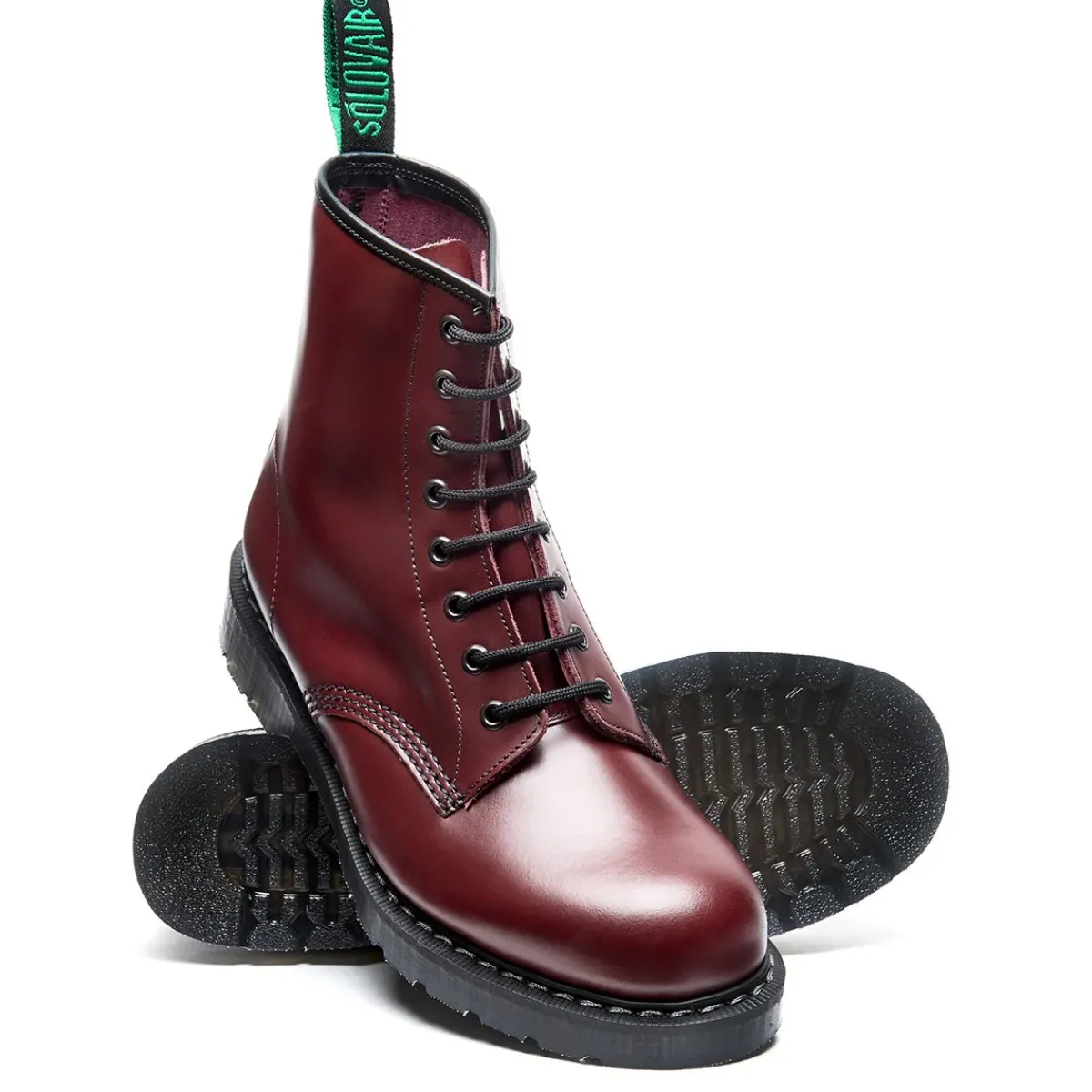 NPS Solovair 8 Eye Derby Boot-Women Derby Boots|Logger Boots
