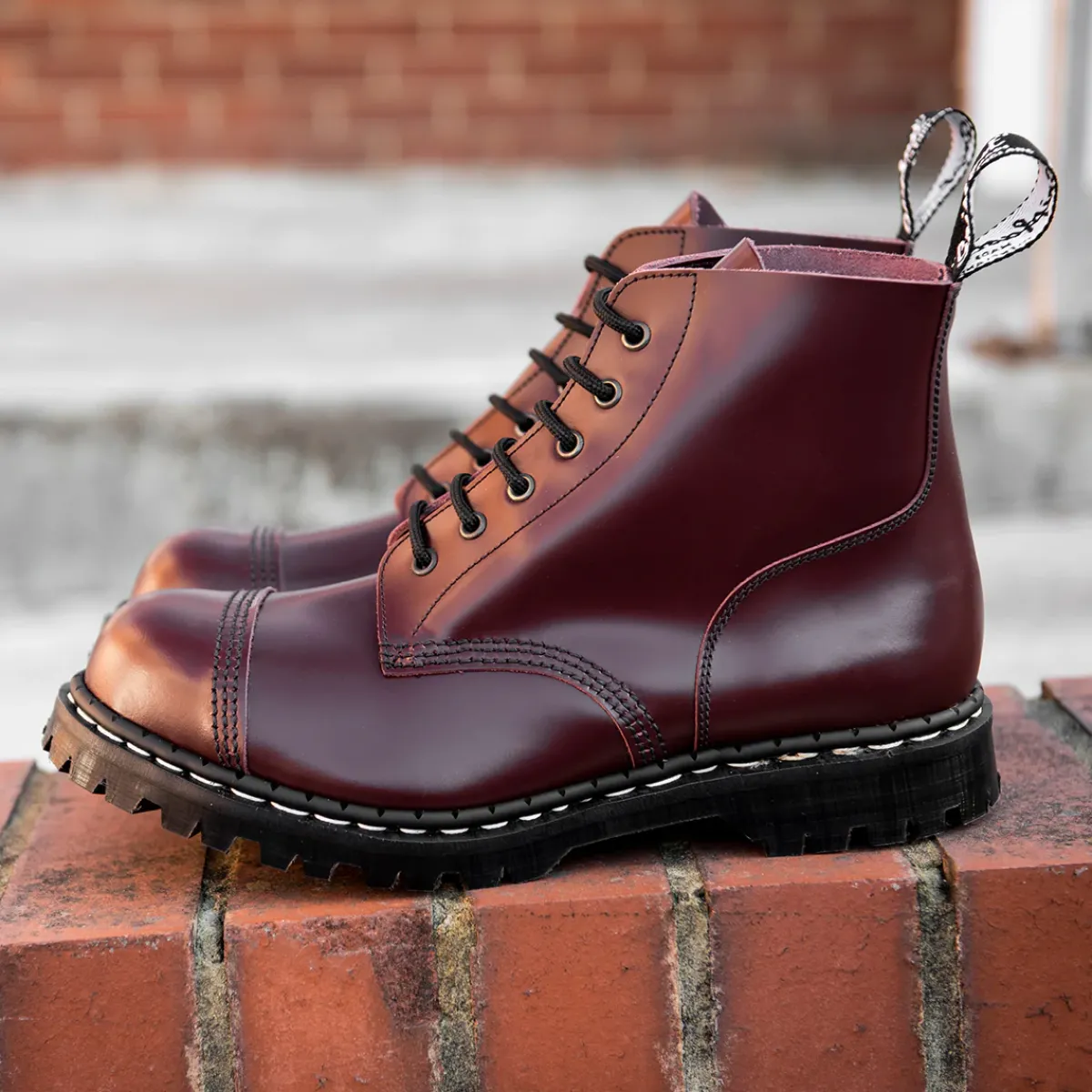 NPS Solovair 6 Eye Steel Toe Capped Derby Boot-Women Steel Toe Boots|Derby Boots