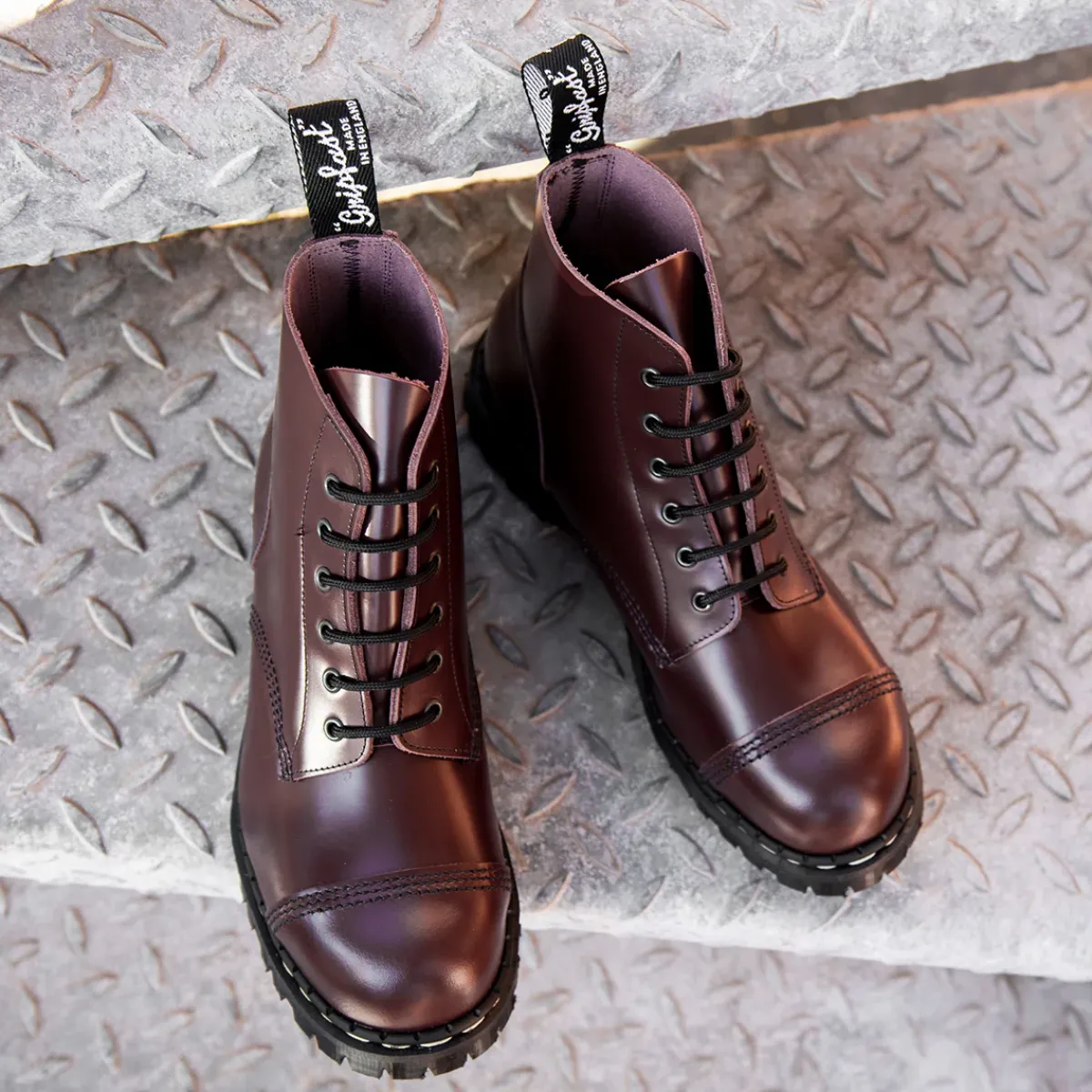 NPS Solovair 6 Eye Steel Toe Capped Derby Boot-Women Steel Toe Boots|Derby Boots