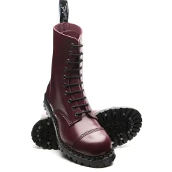 NPS Solovair 10 Eye Steel Toe Capped Derby Boot-Women Steel Toe Boots|Derby Boots