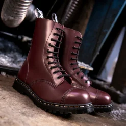 NPS Solovair 10 Eye Steel Toe Capped Derby Boot-Women Steel Toe Boots|Derby Boots