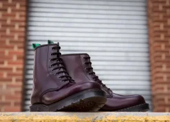 NPS Solovair 8 Eye Derby Boot-Women Derby Boots|Logger Boots