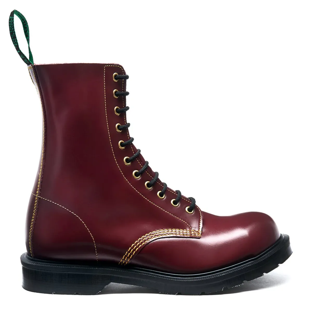 NPS Solovair 'Southerner'' 11 Eye Steel Toe Derby Boot- Steel Toe Boots|Logger Boots