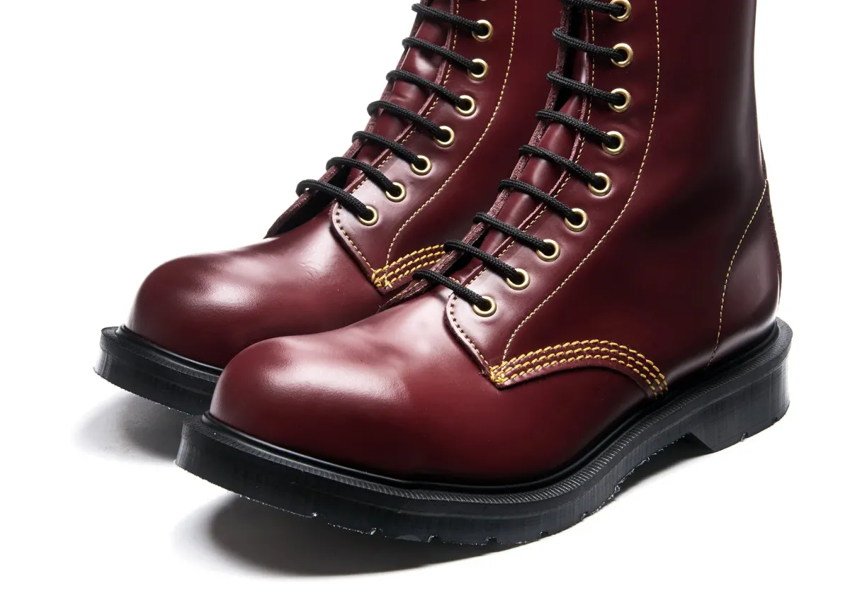 NPS Solovair 'Southerner'' 11 Eye Steel Toe Derby Boot- Steel Toe Boots|Logger Boots
