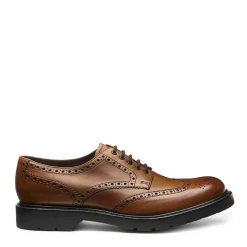 NPS Solovair Tan Calf 5 Eye Gibson Brogue Shoe- Gibson Shoes|Brogue Shoes