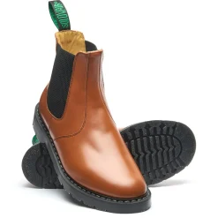 NPS Solovair Tan Hi-Shine Dealer Boot-Women Dealer Boots|Dealer Boots