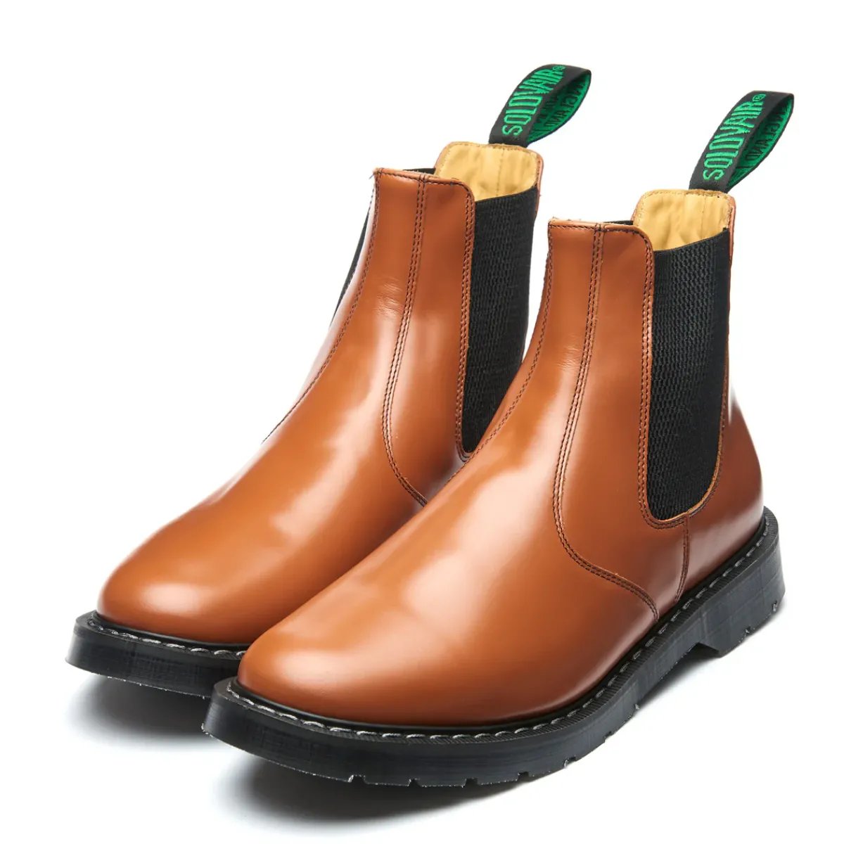 NPS Solovair Tan Hi-Shine Dealer Boot-Women Dealer Boots|Dealer Boots