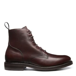 NPS Solovair Walnut Brown Calf 6 Eye Derby Boot- Logger Boots|Derby Boots